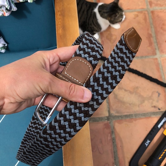 Other - Cotton and leather belt Other - Cotton and leather belt